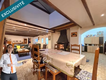 vente maison 7 pièces 210 m² à marcillac (33860)  215 000 €