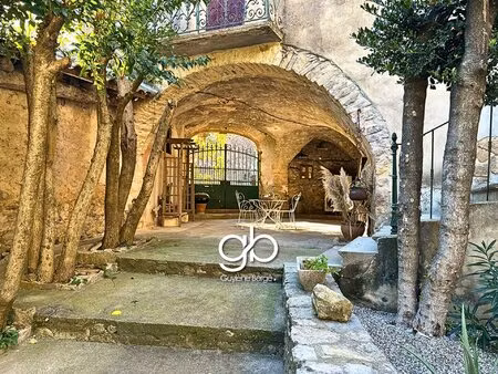 maison en pierre 300 m2 habitables 2 logements jardin 1200 m2 hangar aménageable...