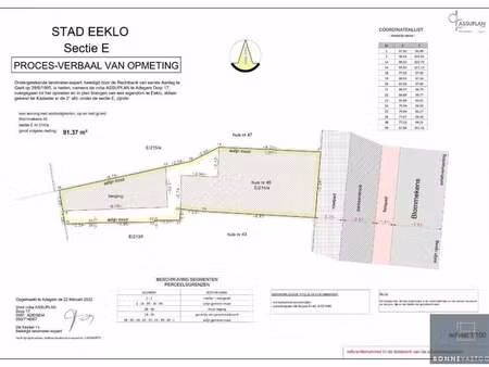 terrain à vendre à eeklo € 135.000 (li0ag) - bonne vastgoed maldegem | zimmo