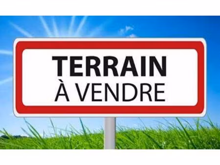 terrain constructible à vendre