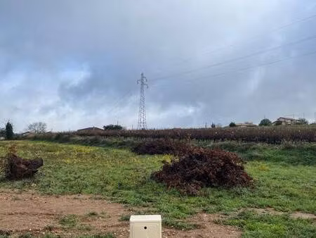 terrain constructible à vendre