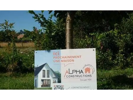 terrain constructible à vendre