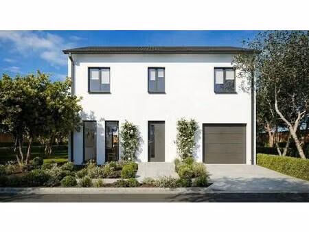 terrain avec maison neuve à vendre