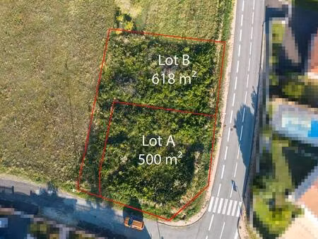 terrain constructible à vendre