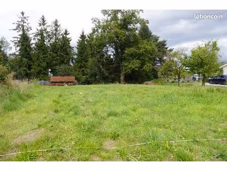 a vendre terrain constructible