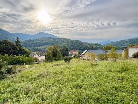 exceptionnel plot- panoramic mountain views - building permit already approved