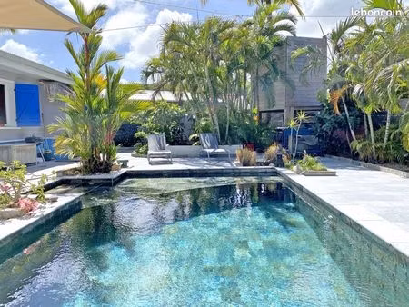 belle villa meublée cap est le françois