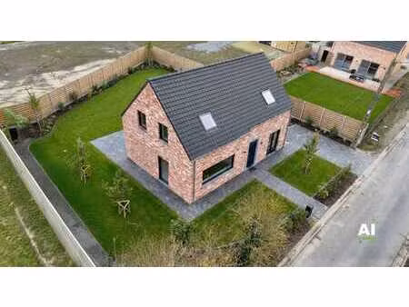 landelijk gelegen nieuwbouw woning te oostnieuwkerke