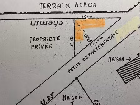 terrain 162m2 constructible noaillan