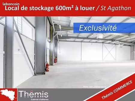 local 600 m² st agathon