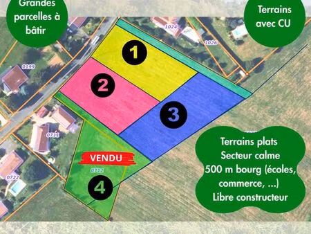 terrains à bâtir (sadroc)