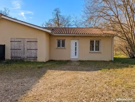 maison récente 75 m² + garage – terrain 1 400 m² – calme - proche océan