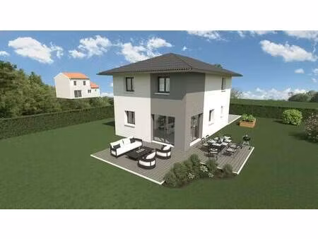 terrain avec maison neuve à vendre