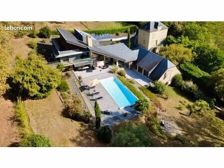domaine d’architecte avec vue panoramique – deux habitations indépendantes