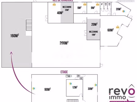 local 625 m² juigne sur loire