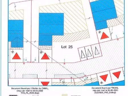 vends terrain constructible