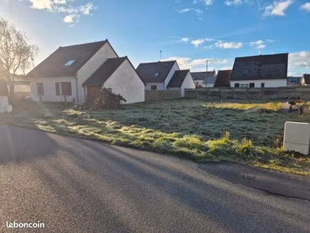 terrain constructible viabilisé barneville plage