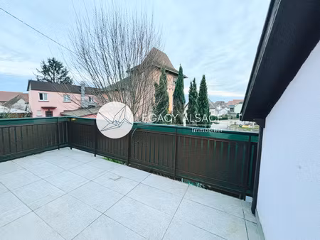 appartement 2p de 47 5m2 - grande terrasse de 20m2