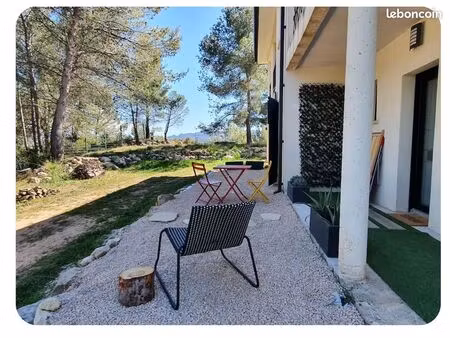 bas de villa t2 meublé