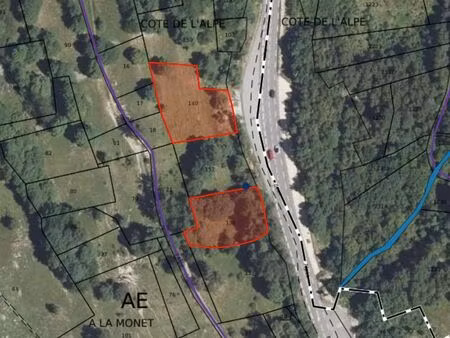 vente d'un lot de parcelles aux deux alpes (38)_succession vacante_[coordonnées masquées]_