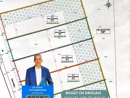 terrain 1 077 m² boissy en drouais