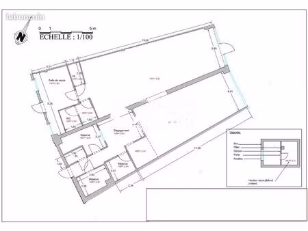 local commercial 95 m² colomiers