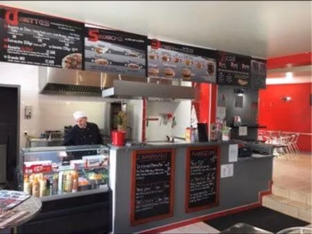 fond de commerce restauration rapide à vendre