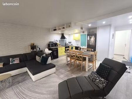 appartement t3 lumineux de 74 m² avec parking – mantes-la-jolie (quartier bords de seine)
