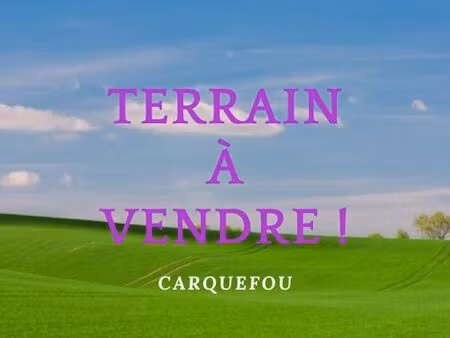 terrain 300 m² carquefou