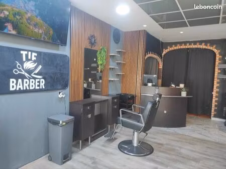 barber shop équipé cession de bail