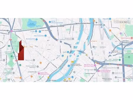 boutique 650 m² villeneuve la garenne