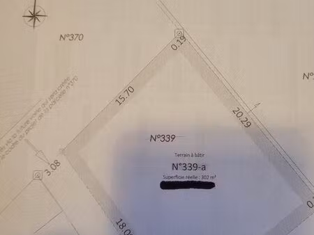 terrain à bâtir