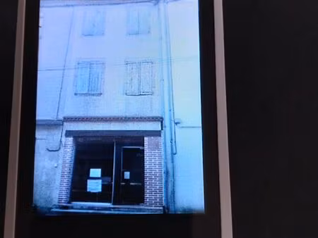 commerce avec appartement