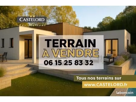 terrain 574 m² deuil la barre