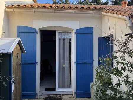 vente maison 2 pièces 30 m² barbâtre (85630)