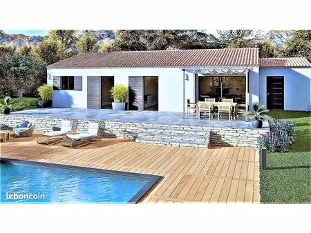 maison 95m² avec garage sur pernes les fontaines