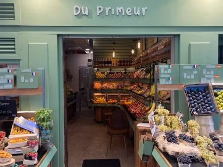 fond de commerce primeur