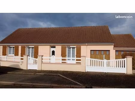 immobilier maison plain pied 88m² spay sarthe