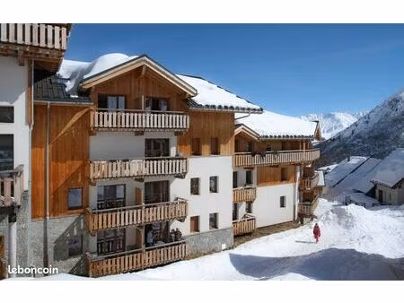 appart t2 de 38 m2  résidence tout confort 3 * balcon ascenseur parking piscine pied des p