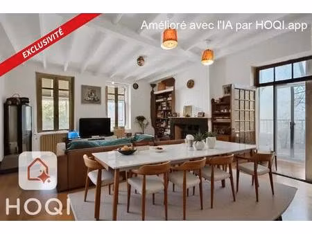 maison en pierre  3 chambres  jardin  garage