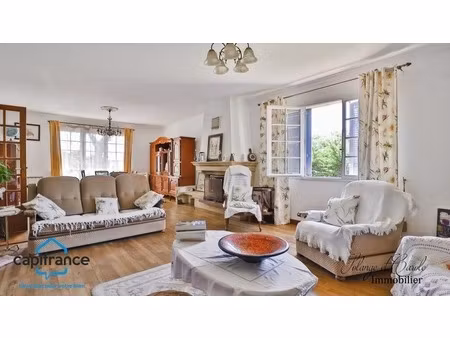 nizas – maison 5 pièces  193 m² + t2 indépendant  sous-sol complet & terrain piscinable