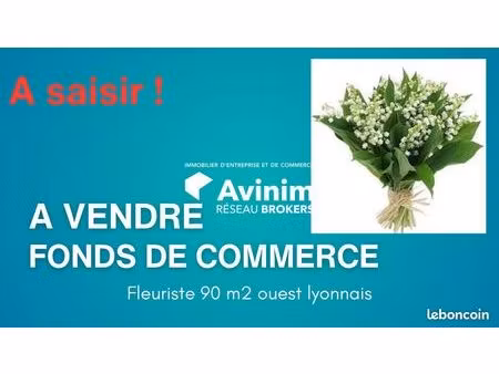 fonds de commerce 90 m² charly