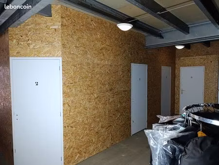 box de stockage à louer 12 le m² ttc