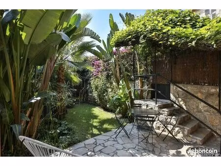 atypique 2 piece avec jardin