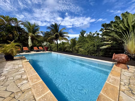 propriété d'architecte avec gîte et piscine au moule