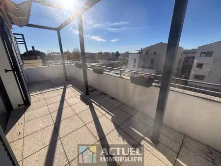 f4 88m2 avec terrasses et parkings - st georges d'orques