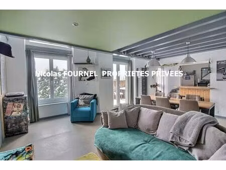 en exclusivite saint genest malifaux 42660 maison centre bourg exposée plein sud  élevée s