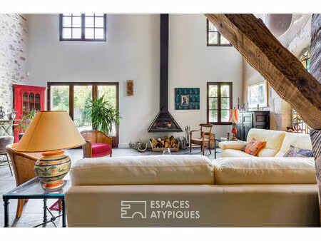 maison de caractère avec piscine