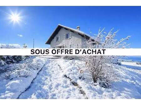 dpt haute savoie (74) - maison familiale avec vue sur le lac leman – lugrin (hauteurs d’év