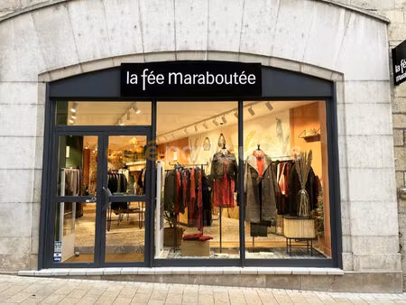 belle opportunité ! magasin de prêt à porter au centre-ville de dole